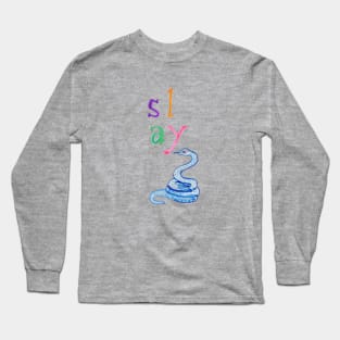 Slay Snake! Long Sleeve T-Shirt